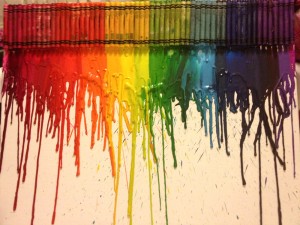 Rainbow Crayons Artwork