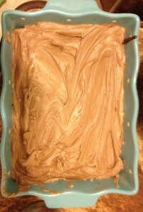 Heaven in a Pan with Mousse on it